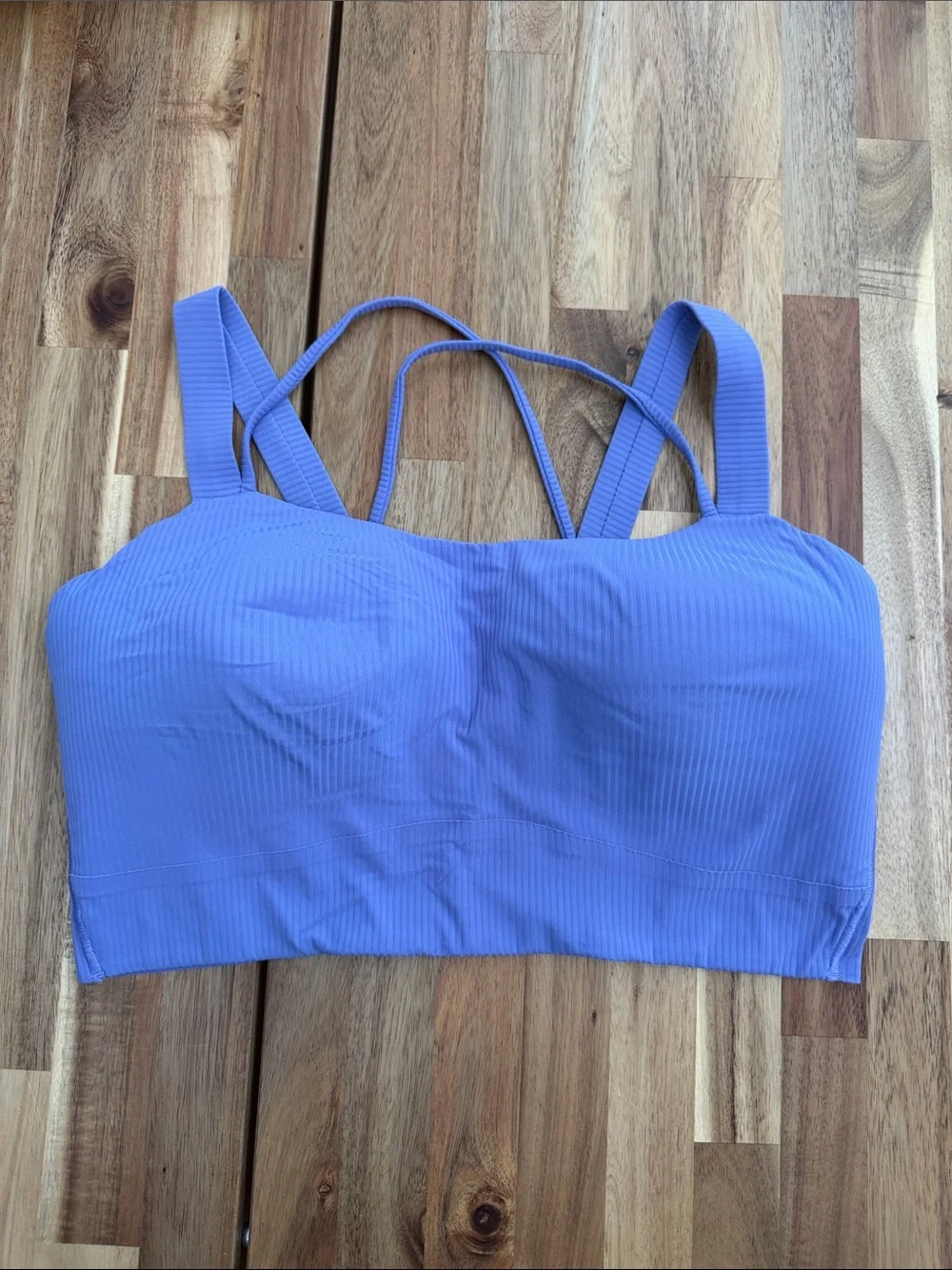 Lululemon Like a Cloud Long Lined Ribbed Sports Bra